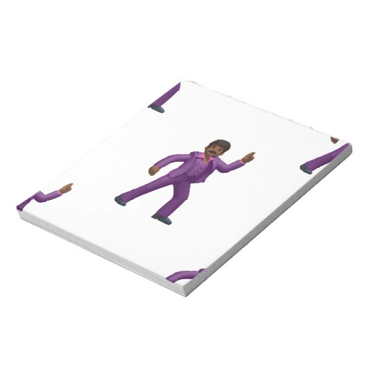 Bloc-note Emoji Dancing Man (Tourné)