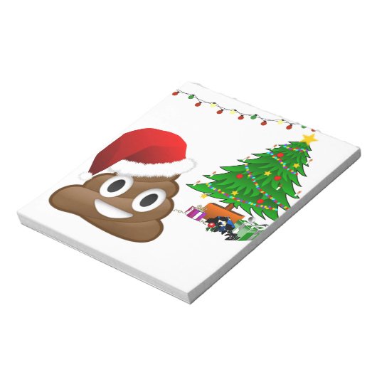 Bloc-note emoji de noël (Tourné)