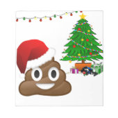 Bloc-note emoji de noël (Devant)