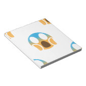 Bloc-note emoji hurler (Incliné)