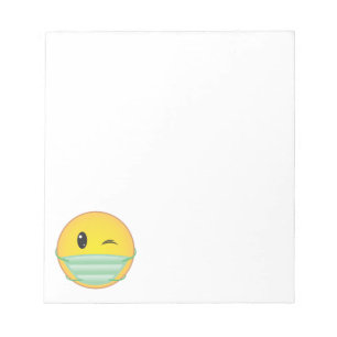 Bloc-note Émoji Masque