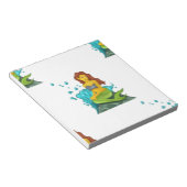 Bloc-note emoji mermaid (Incliné)