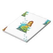 Bloc-note emoji mermaid (Tourné)
