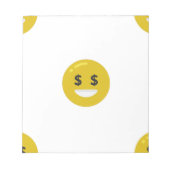 Bloc-note emoji oeil argent (Devant)