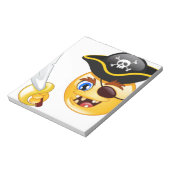 Bloc-note emoji pirate (Tourné)