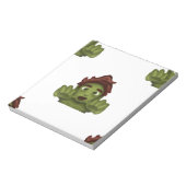 Bloc-note emoji zombie (Tourné)