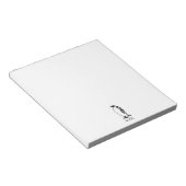 Bloc-note empereur de pingouin (Incliné)