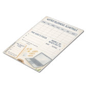 Bloc-note Emploi & Affaires Hebdomadaire Calendrier (Incliné)