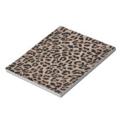 Bloc-note empreinte de léopard cheetah (Tourné)