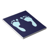 Bloc-note Empreintes bébé (Garçon) (Incliné)