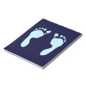 Bloc-note Empreintes bébé (Garçon) (Tourné)