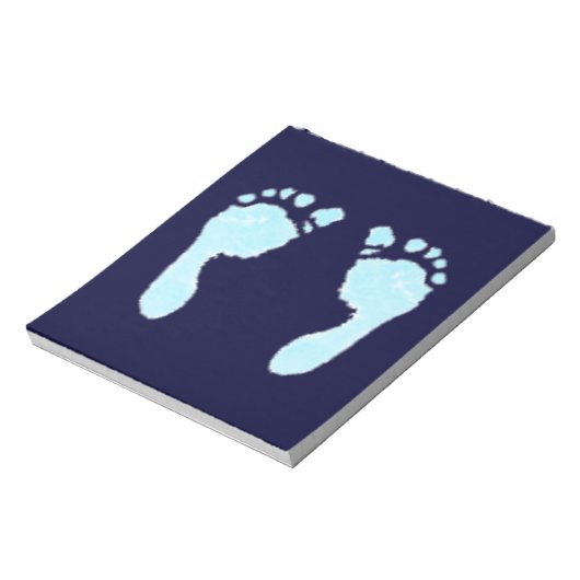 Bloc-note Empreintes bébé (Garçon) (Tourné)