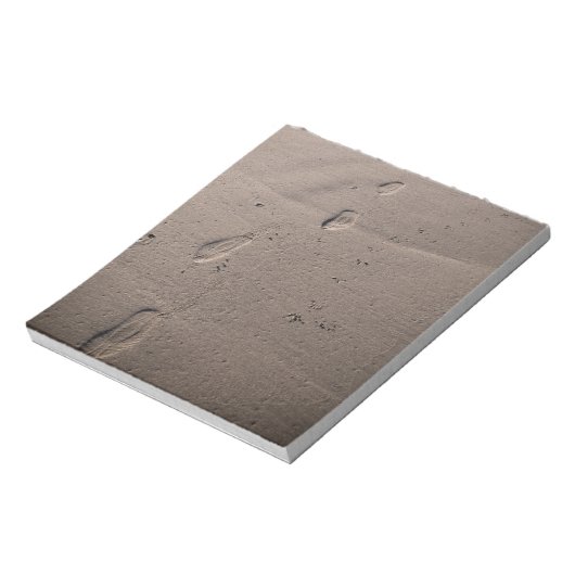 Bloc-note Empreintes dans le sable (Tourné)