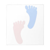 Bloc-note Empreintes de bébé (Devant)