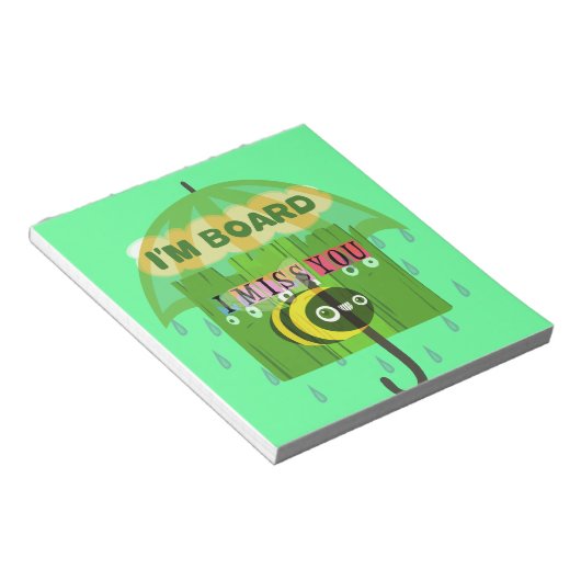 Bloc-note En gros, tu me manques (Incliné)