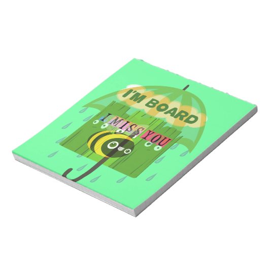 Bloc-note En gros, tu me manques (Tourné)