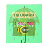 Bloc-note En gros, tu me manques (Devant)