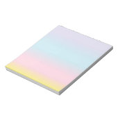 Bloc-note En pastel (Tourné)