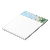 Bloc-note En-tête Coeur Peint Musical Whimsical (Tourné)