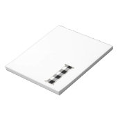 Bloc-note en vichy Vérifier I (Tourné)