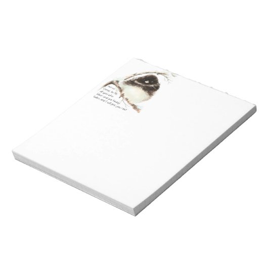 Bloc-note Encourageant, Écriture Matthieu 11:28 Oiseaux mign (Tourné)