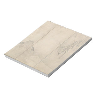 Bloc-note Encre japonaise sur papier Gibbons Primates & Pays