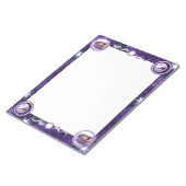 Bloc-note Enfant de lune violette (Incliné)