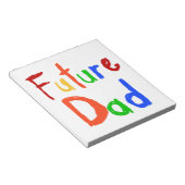 Bloc-note Enfant Texte Futur Papa T-shirts et cadeaux (Incliné)