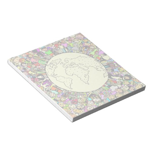 Bloc-note Enfants du monde (Incliné)