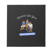 Bloc-note Enfants joyeux de Hanukkah (Devant)