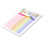 Bloc-note Enfants Lecture log homeschool lecture log, ananas (Incliné)