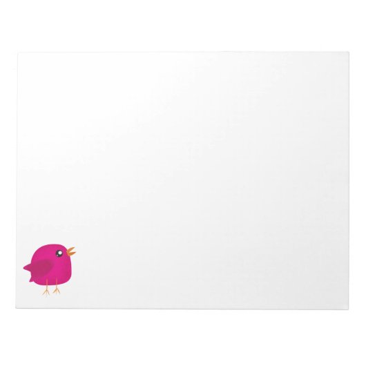 Bloc-note Enfants oiseau mignon (Devant)