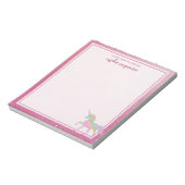 Bloc-note Enfants Rainbow Unicorn (Tourné)