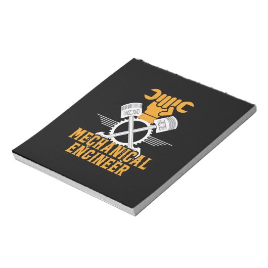 Bloc-note Engineer Mechanical Engineer (Tourné)