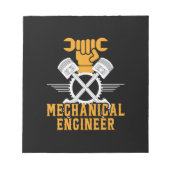 Bloc-note Engineer Mechanical Engineer (Devant)
