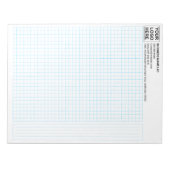 Bloc-note Engineering Graph Pad Paper with Corporate Logo (Devant)