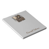 Bloc-note Engrenages au trésor Personnalisé (Incliné)