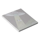 Bloc-note Enlèvement d'Aliens (Incliné)