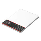 Bloc-note Enlèvement professionnel de neige, entreprise de s (Tourné)