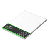 Bloc-note Enlèvement professionnel de neige, entreprise de s (Tourné)