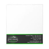 Bloc-note Enlèvement professionnel de neige, entreprise de s (Devant)