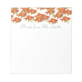 Bloc-note Enseignant (Devant)