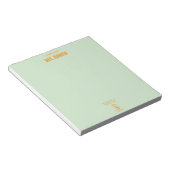 Bloc-note Enseignant d'anglais superpuissant Design Amusant (Incliné)