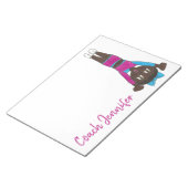 Bloc-note Enseignant de danse personnalisé Gymnastique Entra (Incliné)