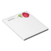 BLOC-NOTE ENSEIGNANT DE L'ÉCOLE MODERNE PEINTURE HUILE POMME (Incliné)