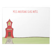 Bloc-note Enseignant École Cuisine Classe Éducation (Devant)