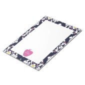 Bloc-note Enseignant Pink Apple Ikat (Incliné)