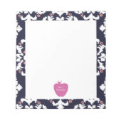 Bloc-note Enseignant Pink Apple Ikat (Devant)
