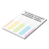 Bloc-note Enseignants en biologie et chimie : La science est (Tourné)