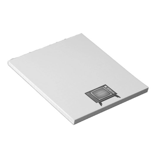 Bloc-note Ensemble de télévision Pop Art Retro (Incliné)